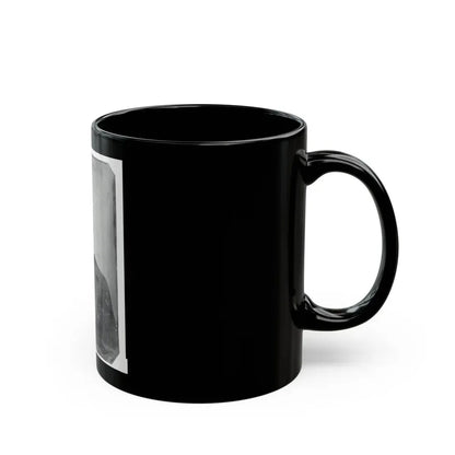 Michael Dunn, Half-Length Portrait, Facing Front (U.S. Civil War) Black Coffee Mug - Go Mug Yourself