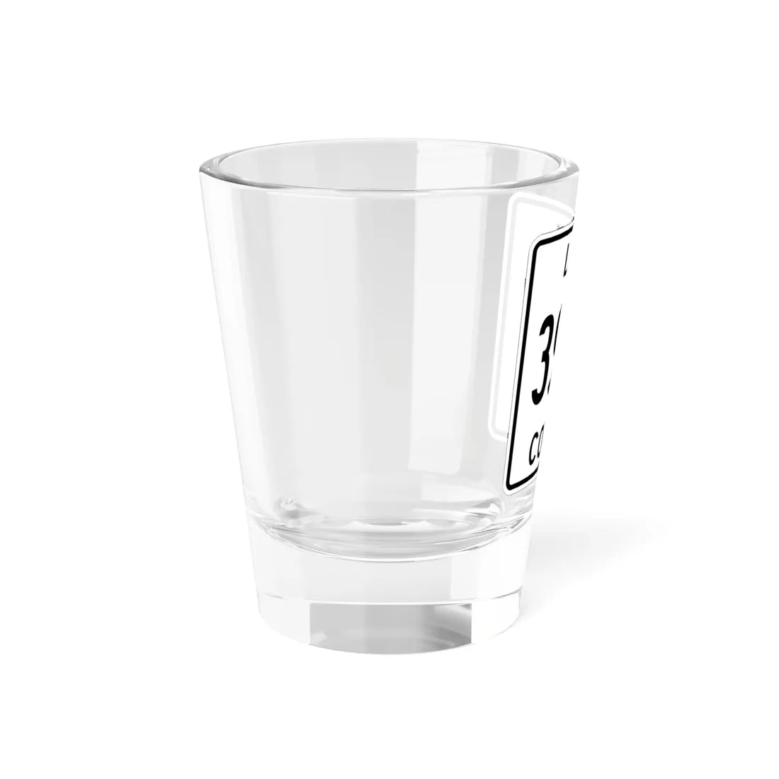 Michigan 392W Luce County (Michigan) (Road Sign) Shot Glass 1.5oz - Go Mug Yourself