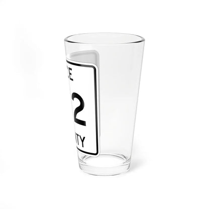 Michigan 412 Luce County (Michigan) (Road Sign) Pint Glss 16oz - Go Mug Yourself