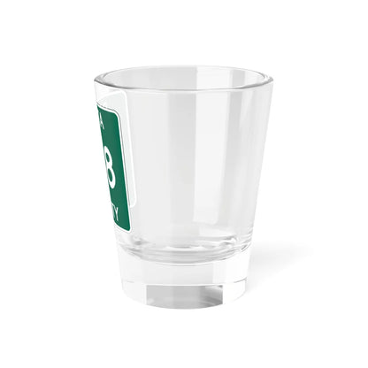 Michigan 418 Delta County (Michigan) (Road Sign) Shot Glass 1.5oz - Go Mug Yourself