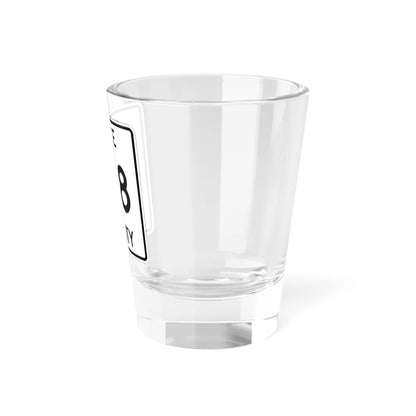 Michigan 418 Luce County (Michigan) (Road Sign) Shot Glass 1.5oz - Go Mug Yourself