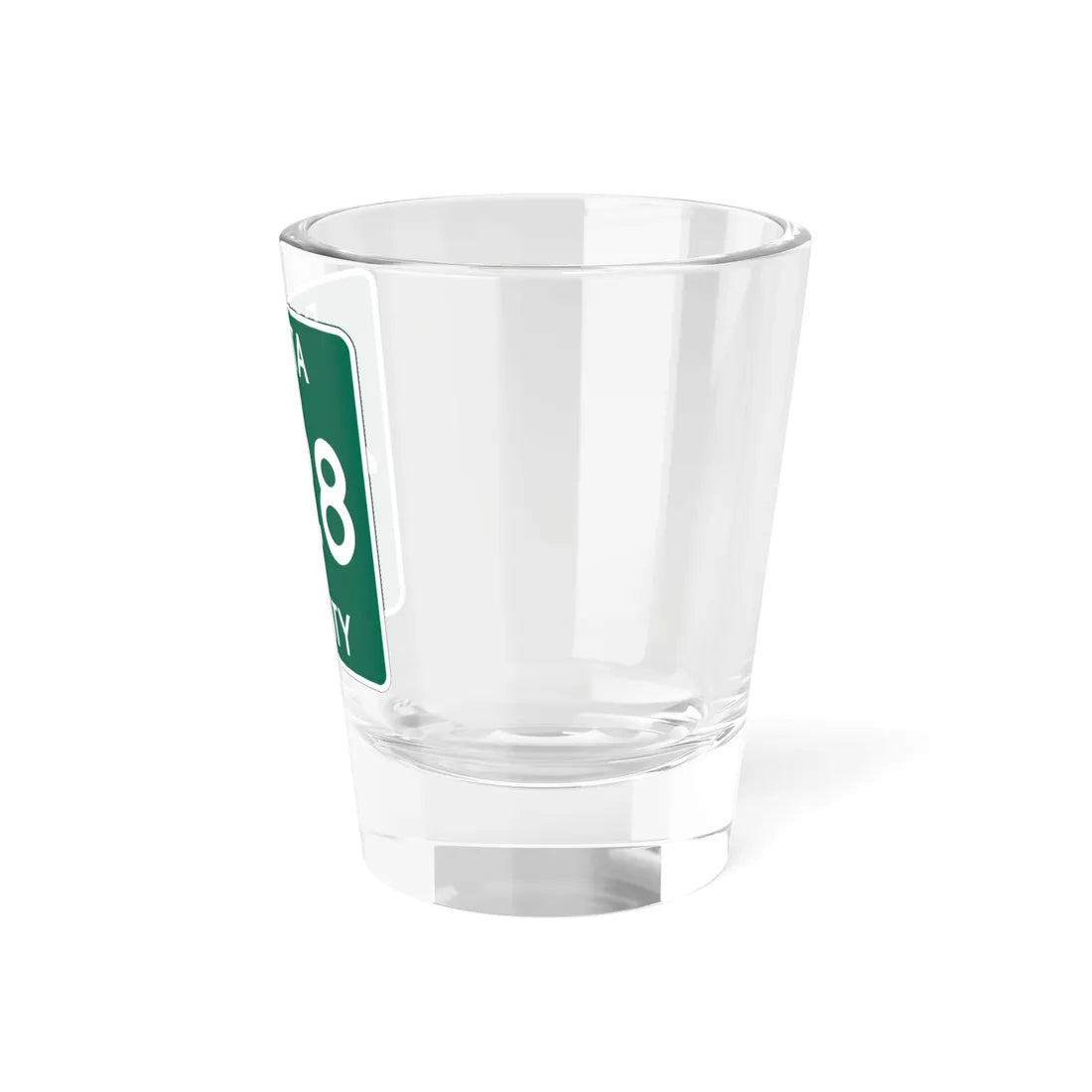 Michigan 428 Delta County (Michigan) (Road Sign) Shot Glass 1.5oz - Go Mug Yourself