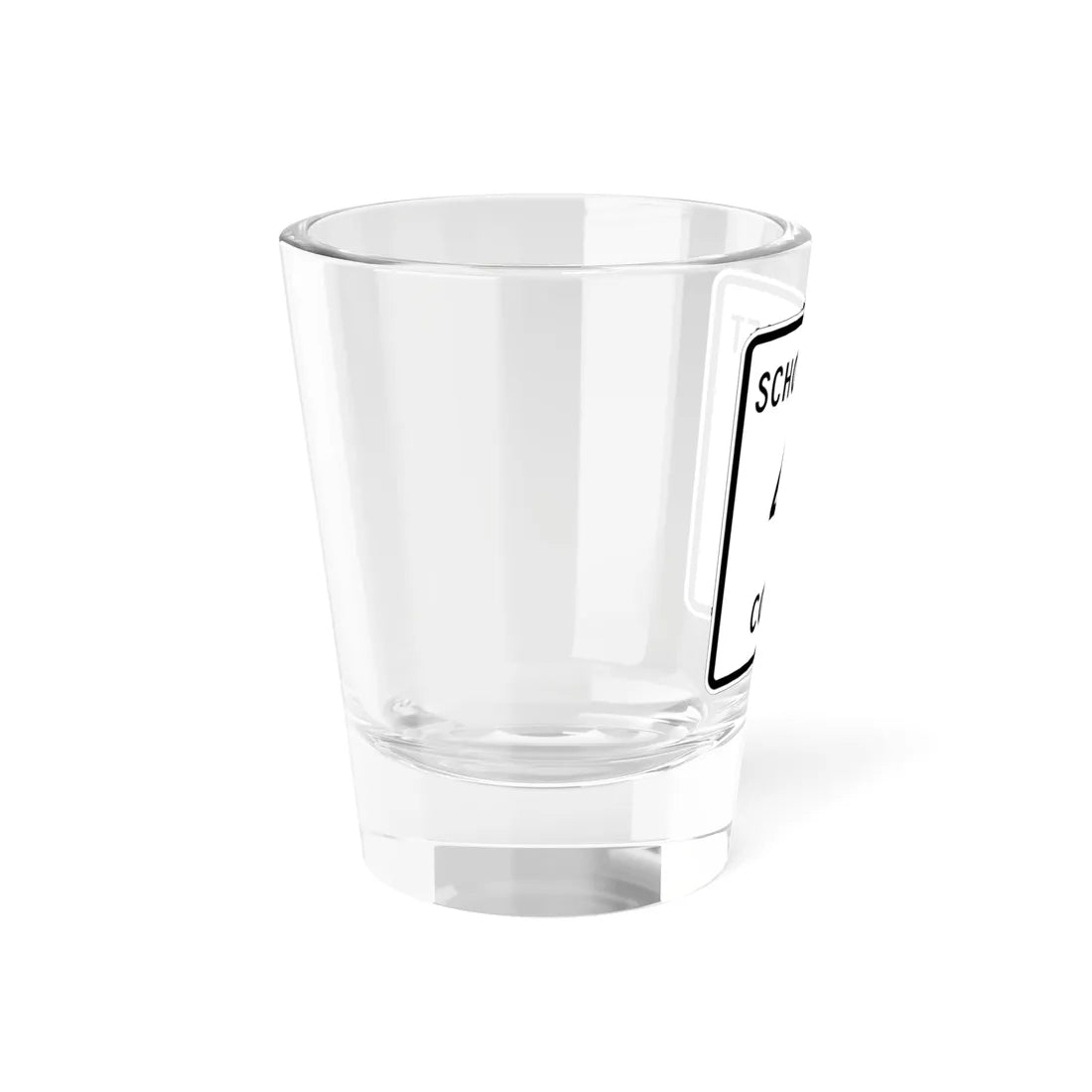 Michigan 431 Schoolcraft County (Michigan) (Road Sign) Shot Glass 1.5oz - Go Mug Yourself