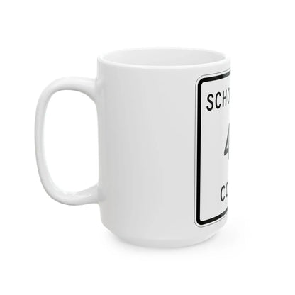 Michigan 431 Schoolcraft County (Michigan) (Road Sign) White Coffee Mug - Go Mug Yourself