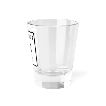 Michigan 441 Schoolcraft County (Michigan) (Road Sign) Shot Glass 1.5oz - Go Mug Yourself