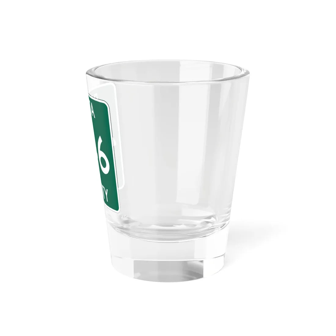 Michigan 446 Delta County (Michigan) (Road Sign) Shot Glass 1.5oz - Go Mug Yourself