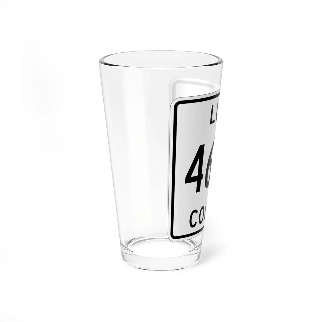 Michigan 462W Luce County (Michigan) (Road Sign) Pint Glass 16oz - Go Mug Yourself