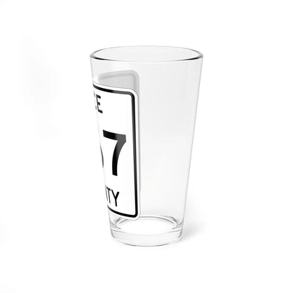 Michigan 467 Luce County (Michigan) (Road Sign) Pint Glss 16oz - Go Mug Yourself