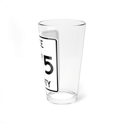 Michigan 475 Luce County (Michigan) (Road Sign) Pint Glss 16oz - Go Mug Yourself