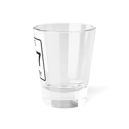 Michigan 477 Luce County (Michigan) (Road Sign) Shot Glass 1.5oz - Go Mug Yourself