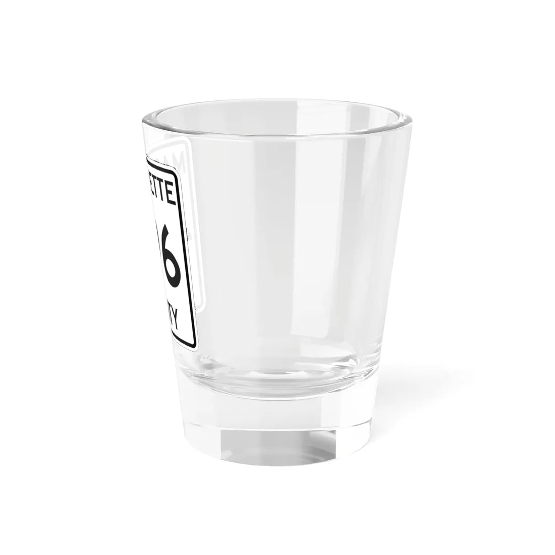 Michigan 496 Marquette County (Michigan) (Road Sign) Shot Glass 1.5oz - Go Mug Yourself