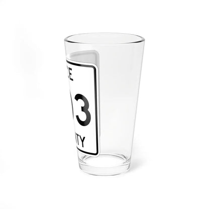 Michigan 503 Luce County (Michigan) (Road Sign) Pint Glss 16oz - Go Mug Yourself