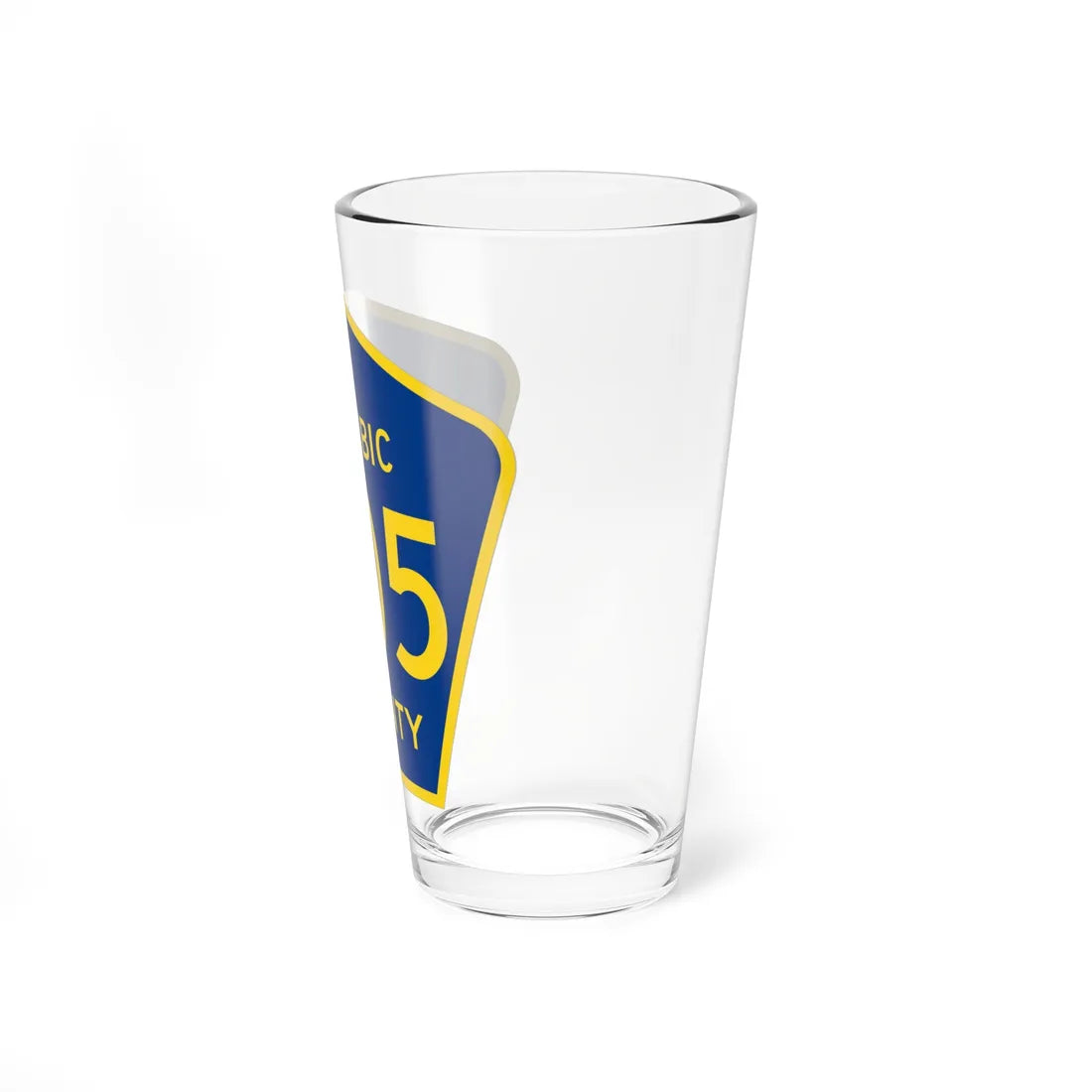 Michigan 505 Gogebic County (Michigan) (Road Sign) Pint Glss 16oz - Go Mug Yourself