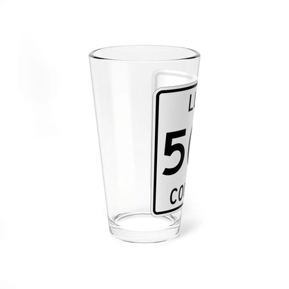 Michigan 505 Luce County (Michigan) (Road Sign) Pint Glss 16oz - Go Mug Yourself