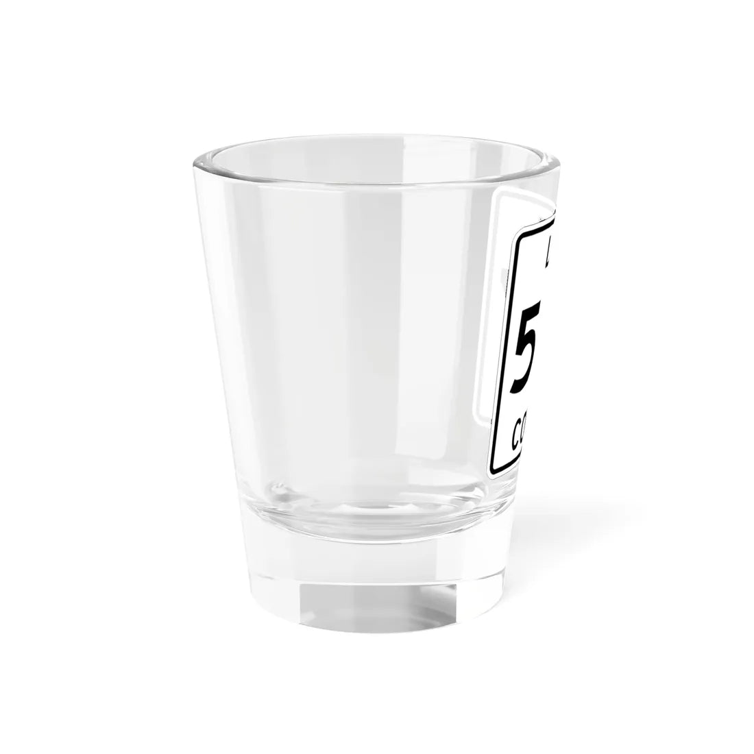 Michigan 507 Luce County (Michigan) (Road Sign) Shot Glass 1.5oz - Go Mug Yourself