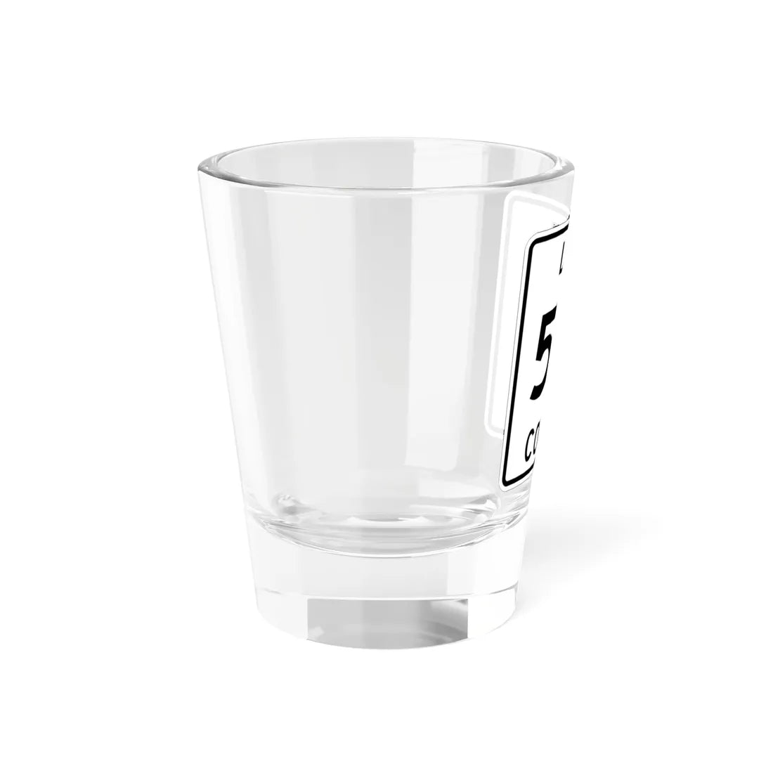 Michigan 510 Luce County (Michigan) (Road Sign) Shot Glass 1.5oz - Go Mug Yourself