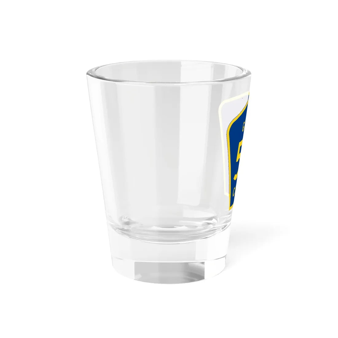 Michigan 519 Gogebic County (Michigan) (Road Sign) Shot Glass 1.5oz - Go Mug Yourself