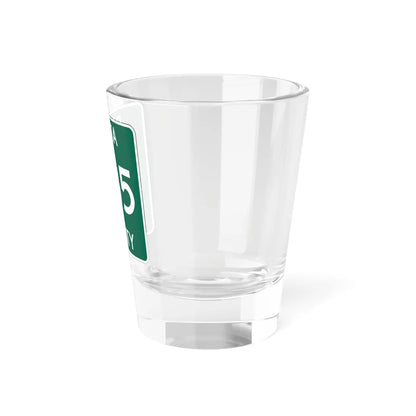 Michigan 535 Delta County (Michigan) (Road Sign) Shot Glass 1.5oz - Go Mug Yourself