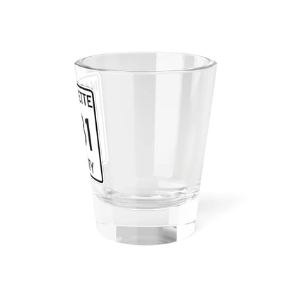 Michigan 581 Marquette County (Michigan) (Road Sign) Shot Glass 1.5oz - Go Mug Yourself
