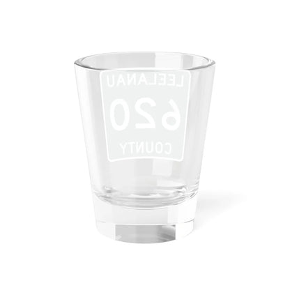 Michigan 620 Leelanau County (Michigan) (Road Sign) Shot Glass 1.5oz - Go Mug Yourself