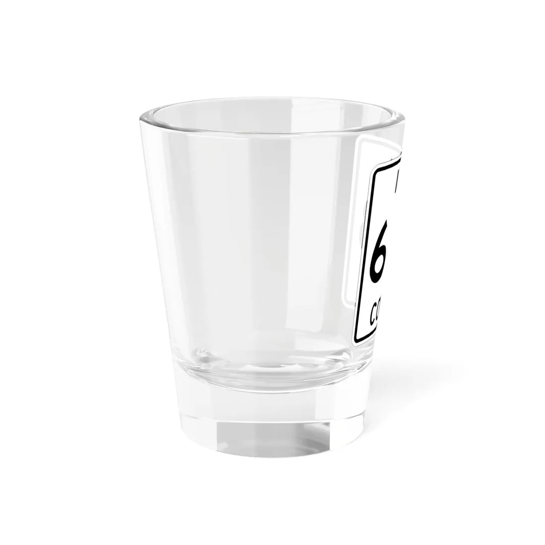 Michigan 643 Iron County (Michigan) (Road Sign) Shot Glass 1.5oz - Go Mug Yourself