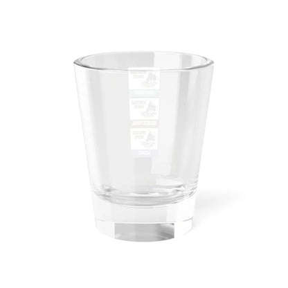 Michigan Heritage Routes stacked (Michigan) (Road Sign) Shot Glass 1.5oz - Go Mug Yourself