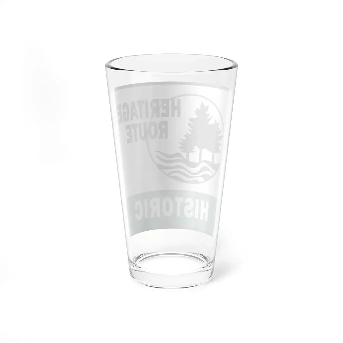 Michigan Historic Heritage Route (Michigan) (Road Sign) Pint Glass 16oz - Go Mug Yourself