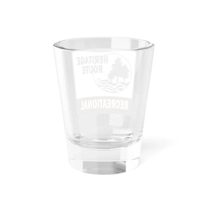 Michigan Recreational Heritage Route (Michigan) (Road Sign) Shot Glass 1.5oz - Go Mug Yourself