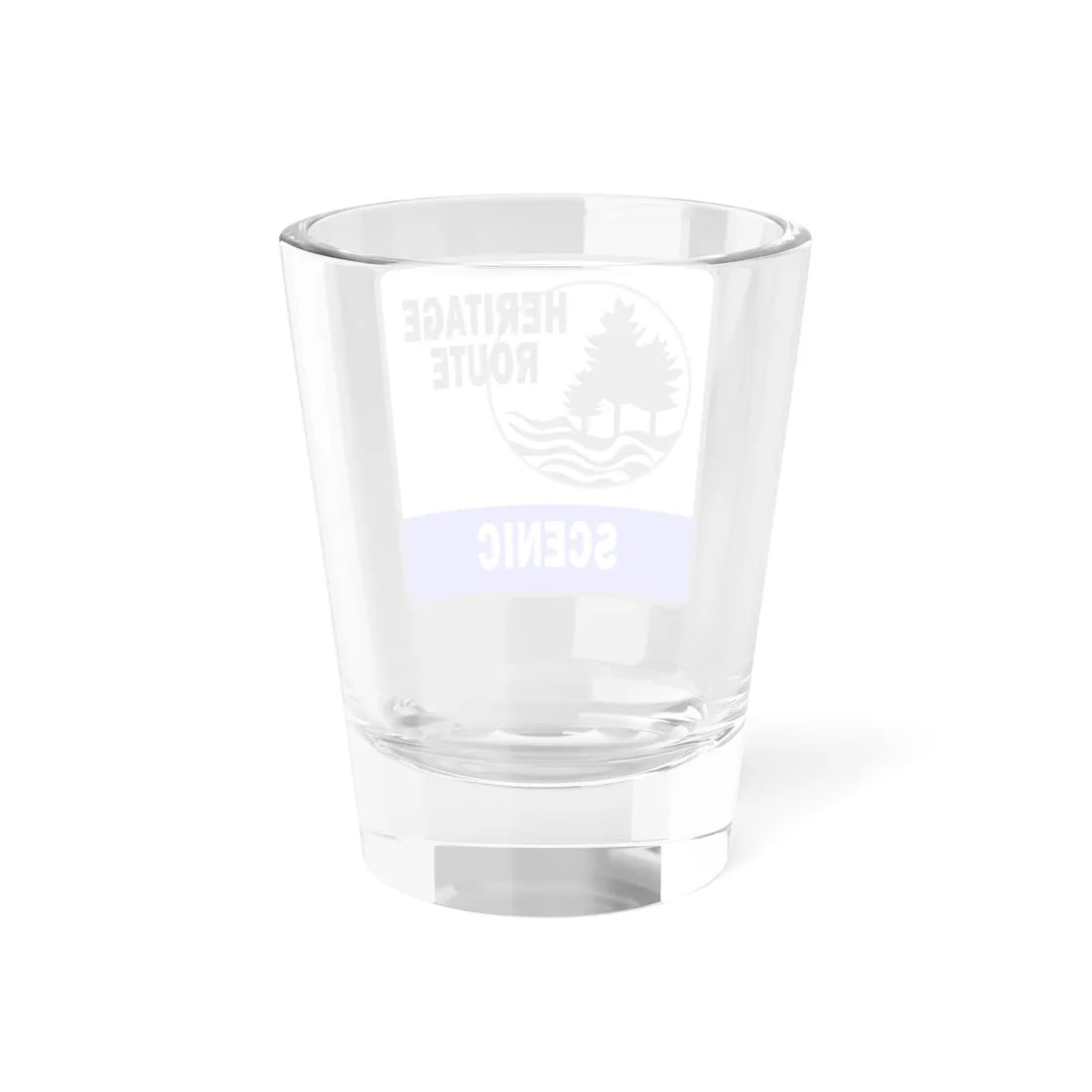 Michigan Scenic Heritage Route (Michigan) (Road Sign) Shot Glass 1.5oz - Go Mug Yourself