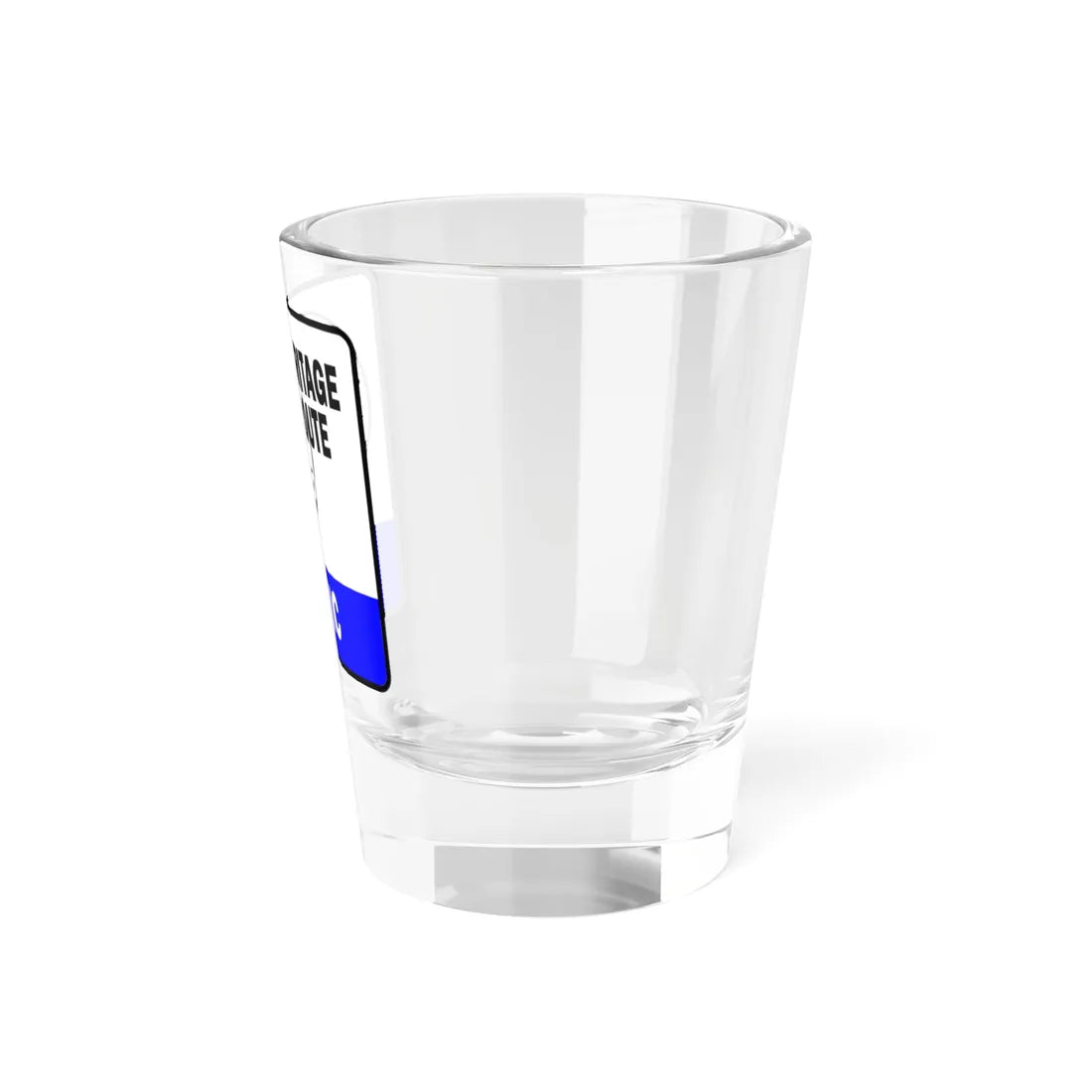 Michigan Scenic Heritage Route (Michigan) (Road Sign) Shot Glass 1.5oz - Go Mug Yourself