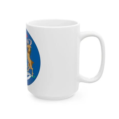 Michigan State Seal NARA - White Coffee Mug - Go Mug Yourself