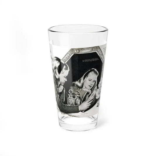 Mickey's Inspiration, Miss America magazine, October 1945 (Magazine Illustration) Pint Glass 16oz 16oz - Go Mug Yourself