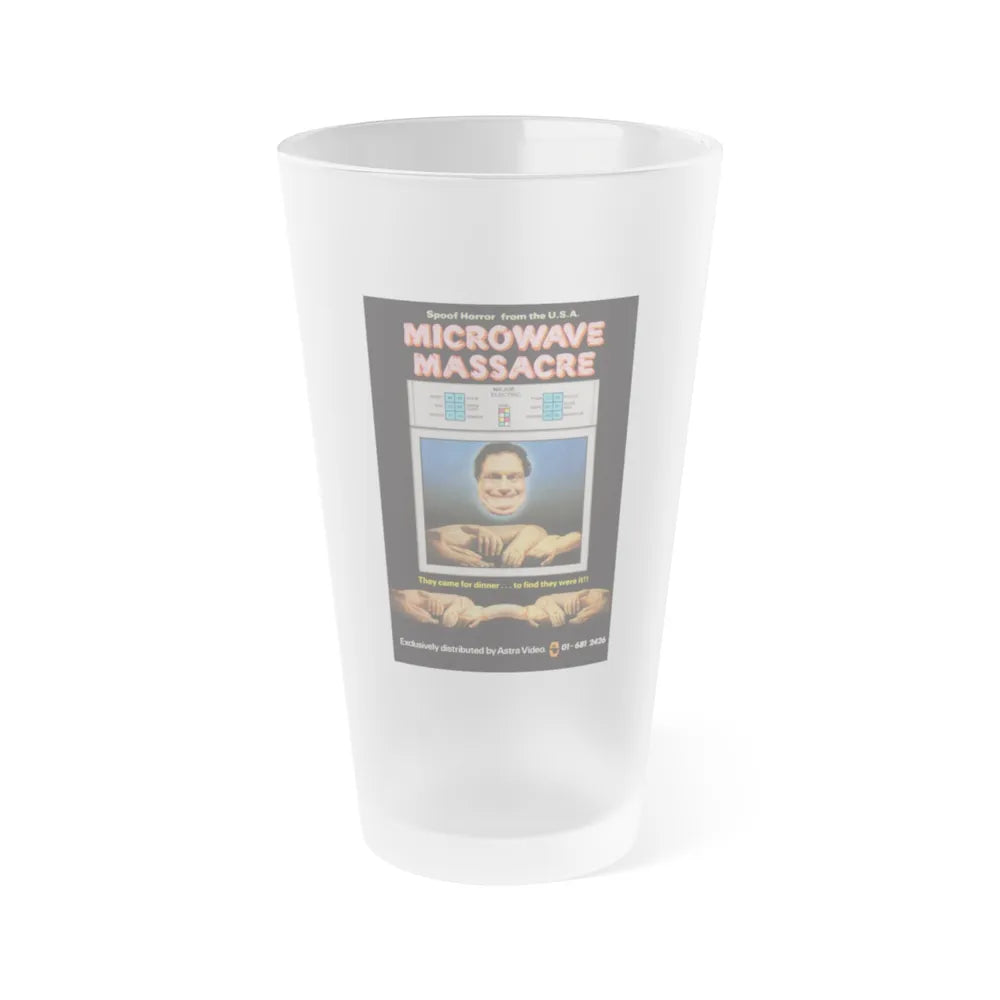 MICROWAVE MASSACRE (2) 1979 Movie Poster - Frosted Pint Glass 16oz-16oz-Frosted-Go Mug Yourself