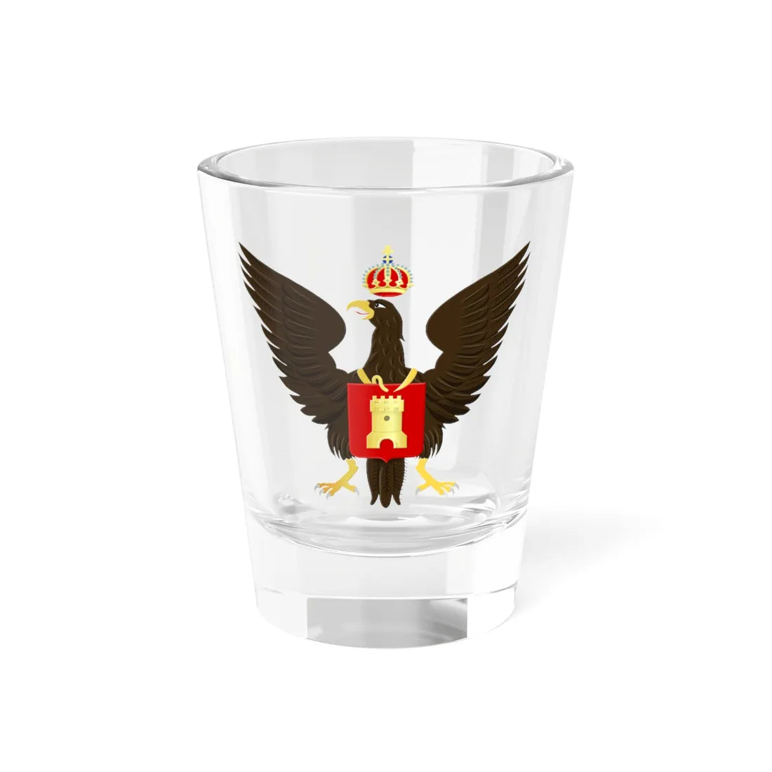 Middelburg wapen HRvA (Netherlands) (Coat of Arms) Shot Glass 1.5oz 1.5oz - Go Mug Yourself