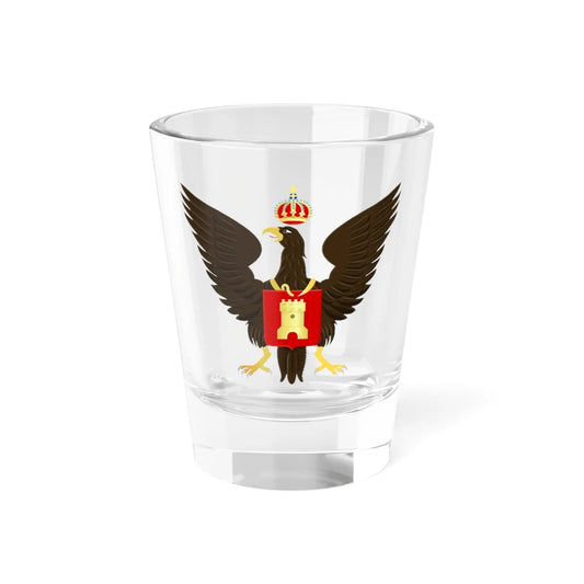 Middelburg wapen HRvA (Netherlands) (Coat of Arms) Shot Glass 1.5oz 1.5oz - Go Mug Yourself