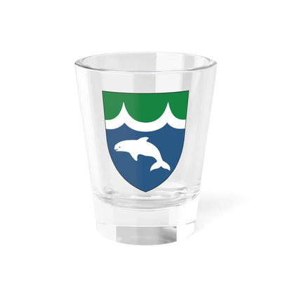 Middelfart Kommune coa (Denmark) (Coat of Arms) Shot Glass 1.5oz 1.5oz - Go Mug Yourself