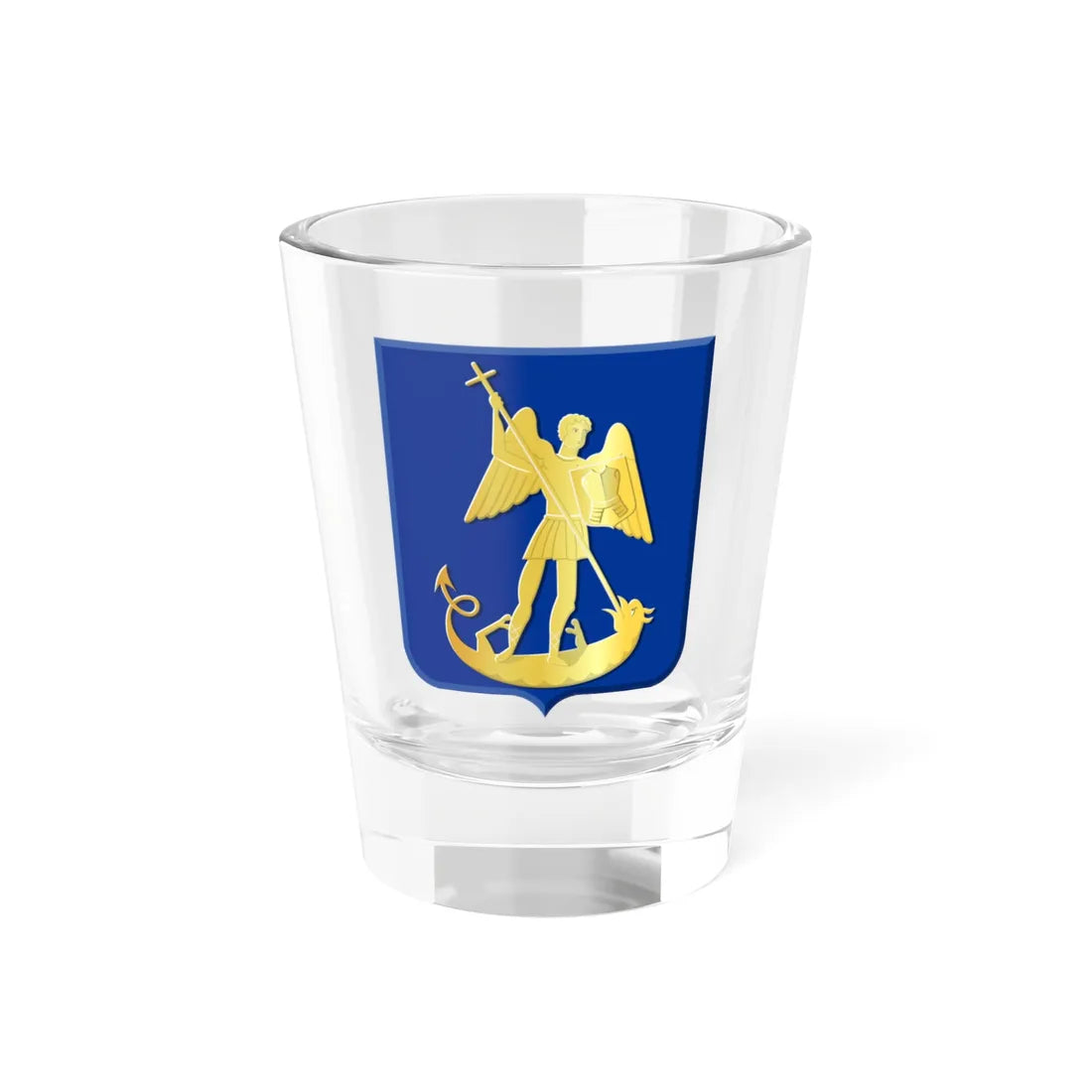 Middelharnis 1816 wapen (Netherlands) (Coat of Arms) Shot Glass 1.5oz 1.5oz - Go Mug Yourself