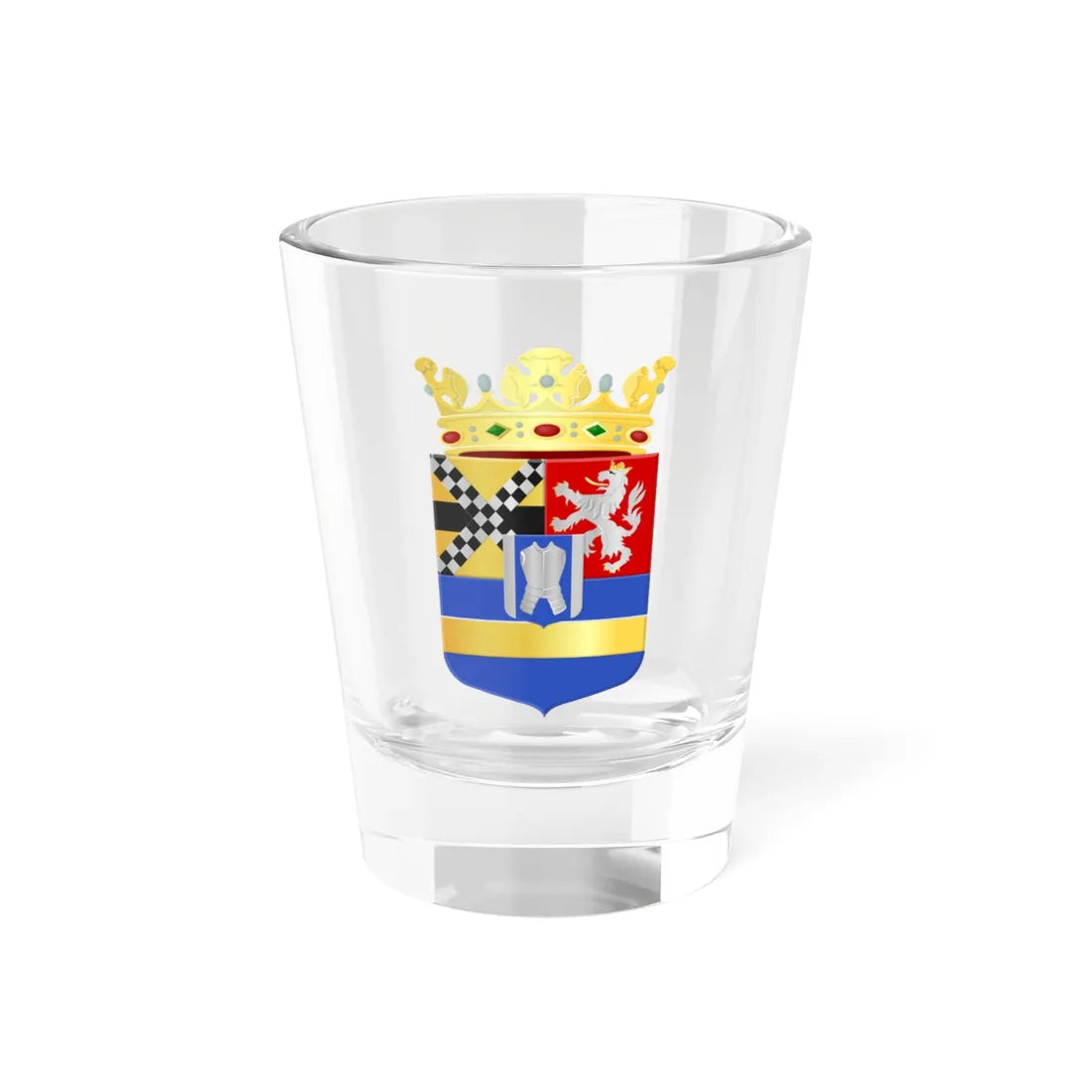 Middelharnis wapen (Netherlands) (Coat of Arms) Shot Glass 1.5oz 1.5oz - Go Mug Yourself