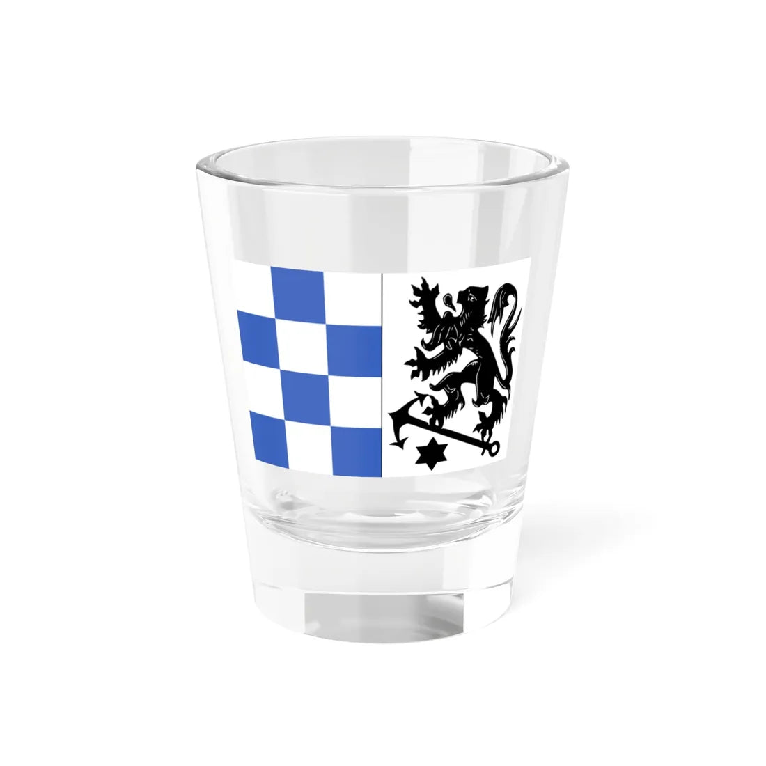 Middelkerke vlag (Belgium) Shot Glass 1.5oz 1.5oz - Go Mug Yourself
