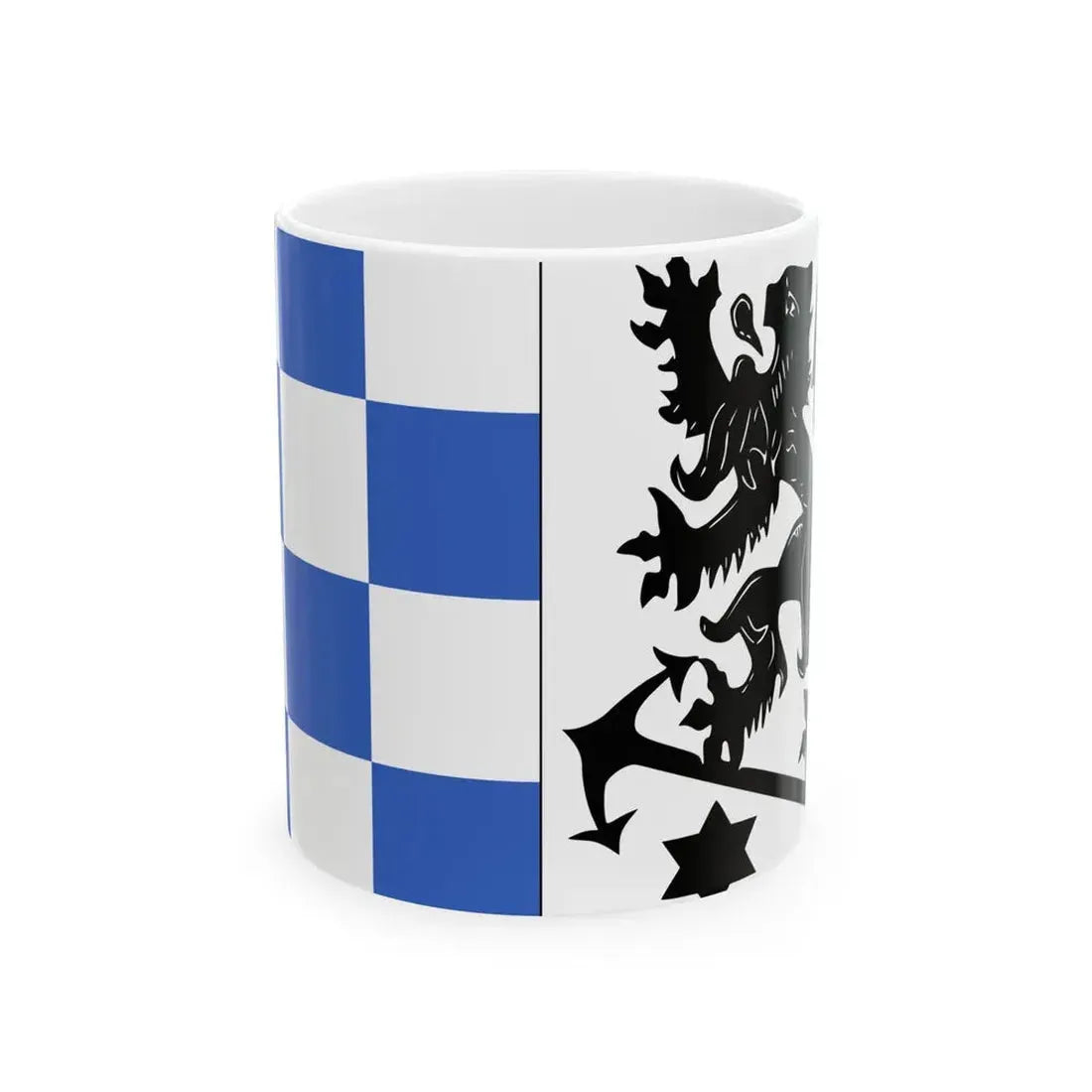 Middelkerke vlag (Belgium) White Coffee Mug 11oz - Go Mug Yourself