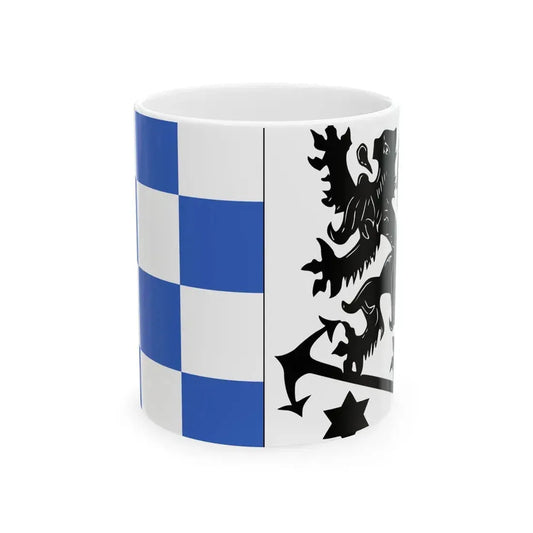Middelkerke vlag (Belgium) White Coffee Mug 11oz - Go Mug Yourself