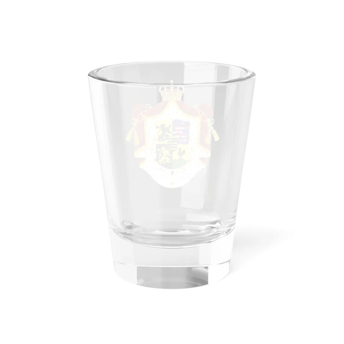 Middle Arms of the Duchy of Saxe-Coburg and Gotha (Germany) (Coat of Arms) Shot Glass 1.5oz - Go Mug Yourself
