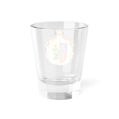 Middle Arms of the Duchy of Saxe-Meinngen-Hildburghausen (Germany) (Coat of Arms) Shot Glass 1.5oz - Go Mug Yourself