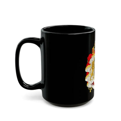 Middle coat of arms of Belgium - Black Coffee Mug - Go Mug Yourself