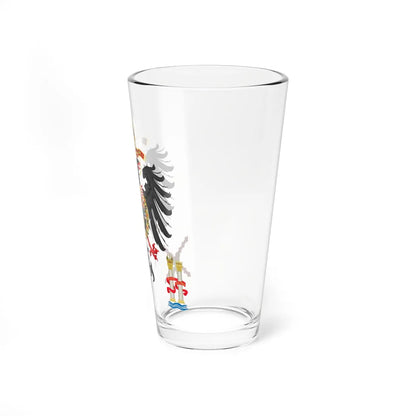 Middle Coat of Arms of Charles V Holy Roman Emperor Charles I as King of Spain (Germany) (Coat of Arms) Pint Glass 16oz - Go Mug Yourself