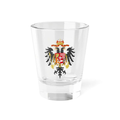 Middle Coat of Arms of Charles VI Holy Roman Emperor (Germany) (Coat of Arms) Shot Glass 1.5oz 1.5oz - Go Mug Yourself
