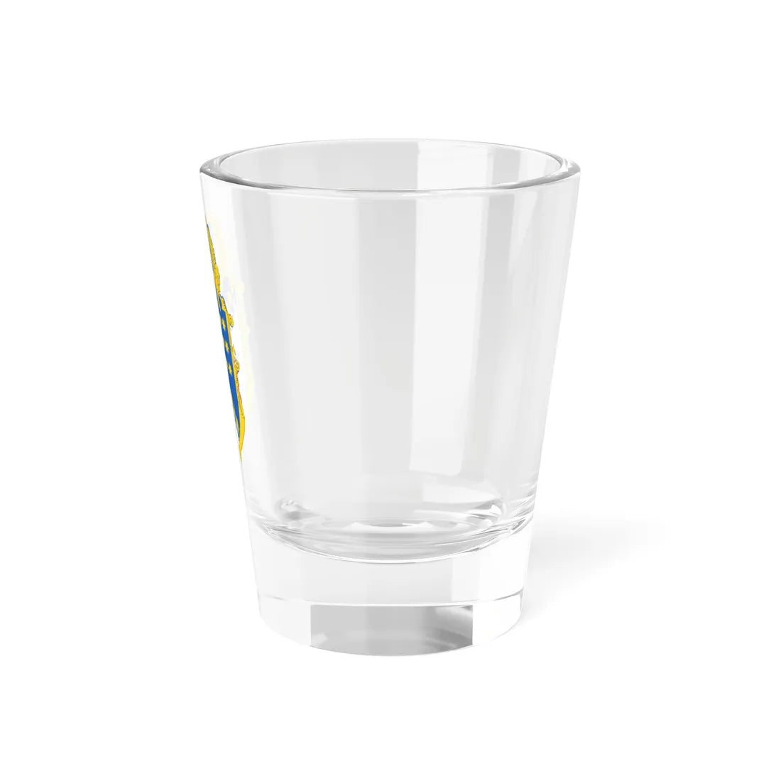 Middle Coat of Arms of Dnipropetrovsk Oblast (Ukraine) (Coat of Arms) Shot Glass 1.5oz - Go Mug Yourself