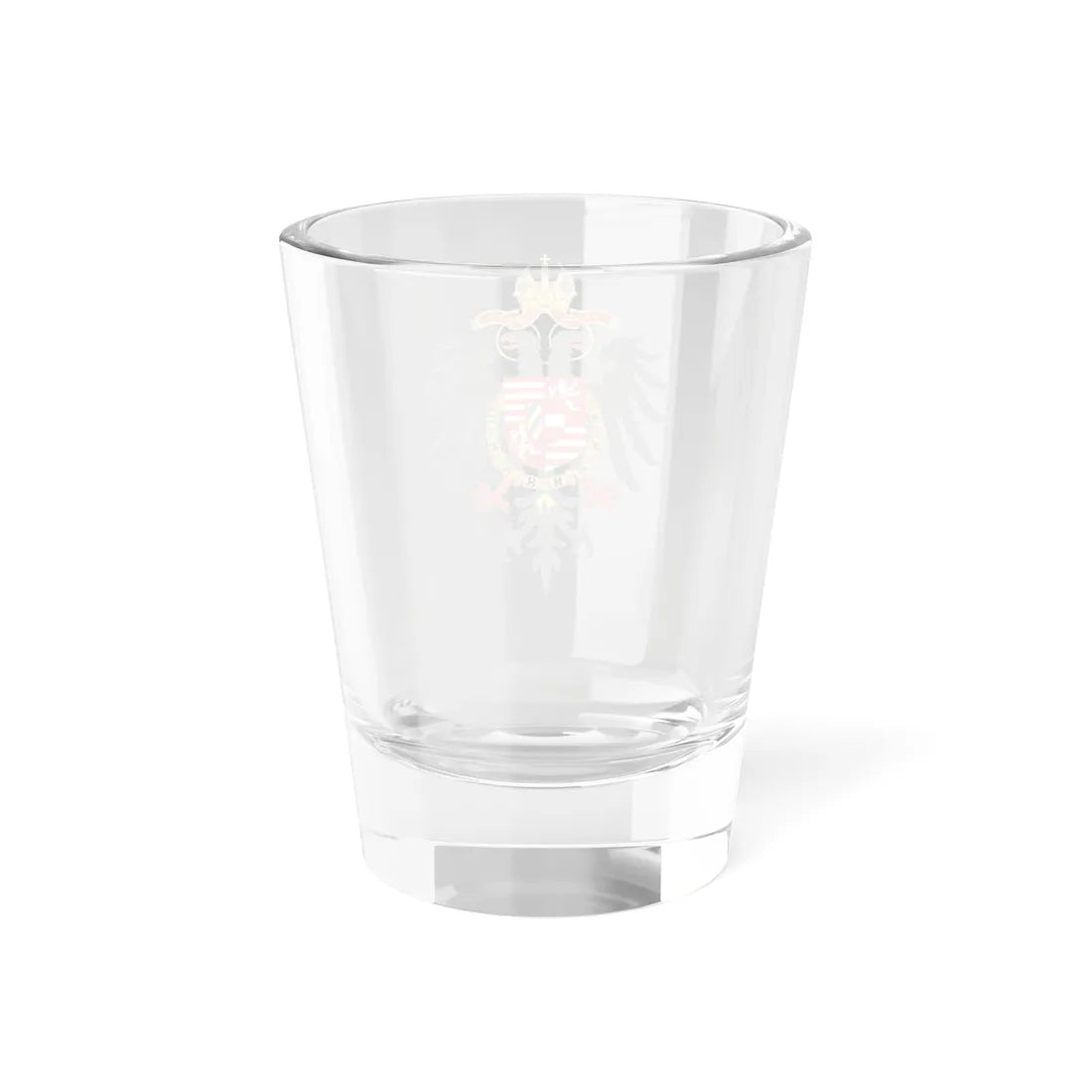 Middle Coat of Arms of Ferdinand I and Maximilian II Holy Roman Emperors (Germany) (Coat of Arms) Shot Glass 1.5oz - Go Mug Yourself