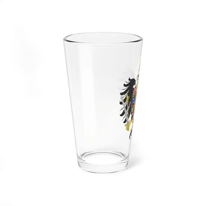Middle Coat of Arms of Francis II Holy Roman Emperor 1804-1806 (Austria) (Coat of Arms) Pint Glass 16oz - Go Mug Yourself