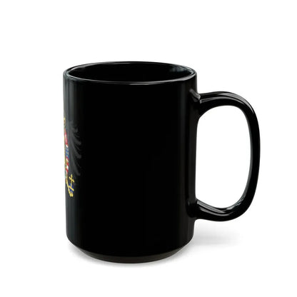 Middle Coat of Arms of Francis II, Holy Roman Emperor (1804-1806) - Black Coffee Mug - Go Mug Yourself